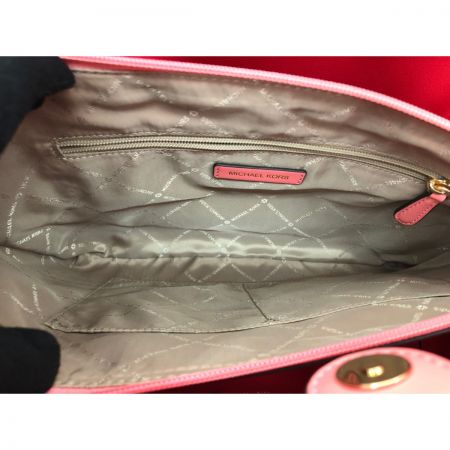  MICHAEL KORS マイケルコース レディース トートバッグ EMILIA エミリア トート ラージ  ピンク
