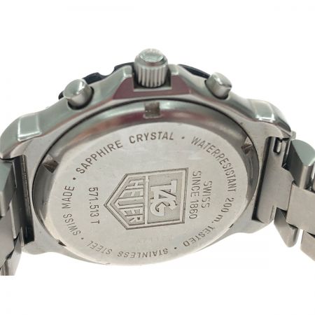  TAG HEUER タグホイヤー メンズ腕時計 クオーツ ミドルサイズ フォーミュラ1 クロノグラフ デイト 571.513T