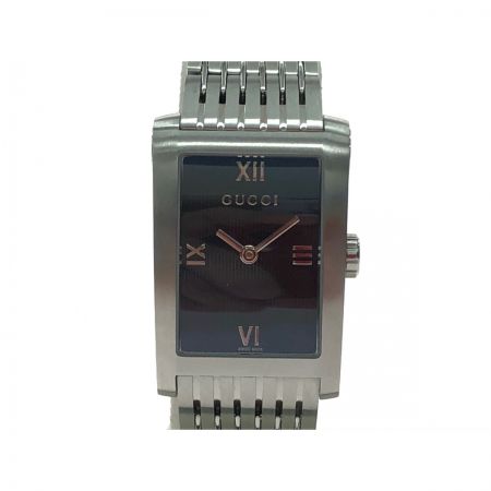  GUCCI グッチ ユニセックス 腕時計 クオーツ スクエアフェイス ステンレススチール 8600J