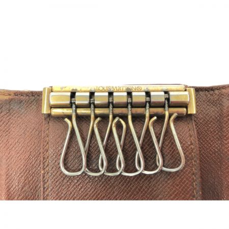  LOUIS VUITTON ルイヴィトン ユニセックス 6連キーケース モノグラム ミュルティクレ6 M62630 ブラウン