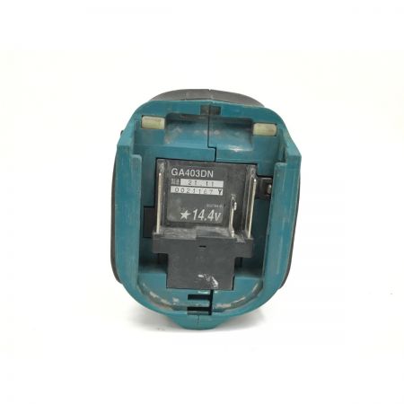  MAKITA マキタ ディスクグラインダー コードレス式 14.4v GA403DN ブルー