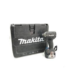 ▼▼ MAKITA マキタ 電動工具 14.4V コードレス 充電式インパクトドライバ 充電器・充電池2個 ケース付 TD161D ブラック Bランク