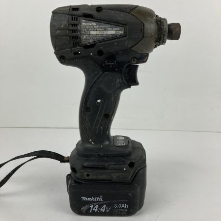 ЗЗ MAKITA マキタ 14.4v インパクトドライバ バッテリーx1付 TD134D ブラック
