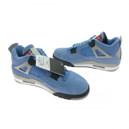  NIKE ナイキ AIR JORDAN 4 RETRO SIZE 26cm スニーカー University Blue