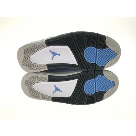  NIKE ナイキ AIR JORDAN 4 RETRO SIZE 26cm スニーカー University Blue