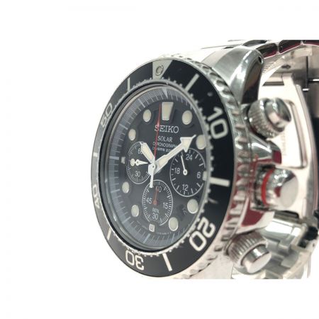  SEIKO セイコー メンズ腕時計 ソーラー充電 PROSPEX プロスペックス ダイバーズ クロノグラフ V175-0AD0