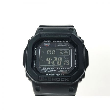  CASIO カシオ メンズ腕時計 電波ソーラー タフソーラー G-SHOCK デジタル マルチバンド 6 GW-M5610 ブラック