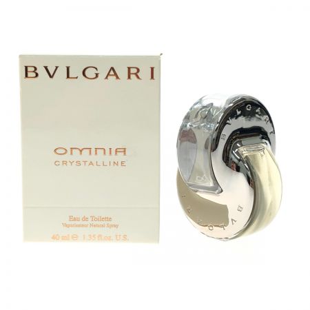  BVLGARI ブルガリ オードトワレ オムニア クリスタリン 40ml スプレー