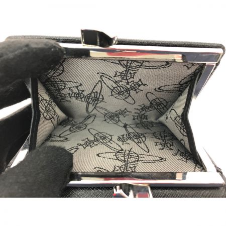  Vivienne Westwood ヴィヴィアン・ウエストウッド レディース 三つ折り財布 DIAMANTE ORB HEART WALLET  ブラック