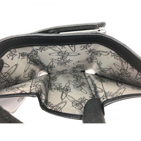  Vivienne Westwood ヴィヴィアン・ウエストウッド レディース 三つ折り財布 DIAMANTE ORB HEART WALLET  ブラック