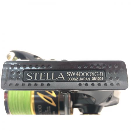  SHIMANO シマノ スピニングリール 13ステラ SW4000XG 左ハンドル 本体のみ 03062 / 381201