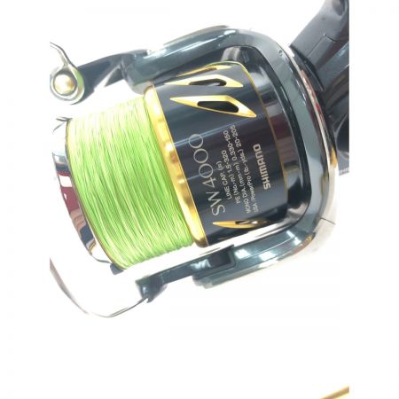  SHIMANO シマノ スピニングリール 13ステラ SW4000XG 左ハンドル 本体のみ 03062 / 381201
