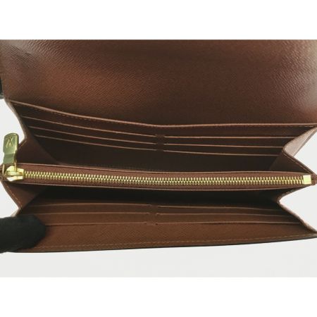  LOUIS VUITTON ルイヴィトン 長財布 ポルトフォイユ サラ モノグラム  M60531 ブラウン