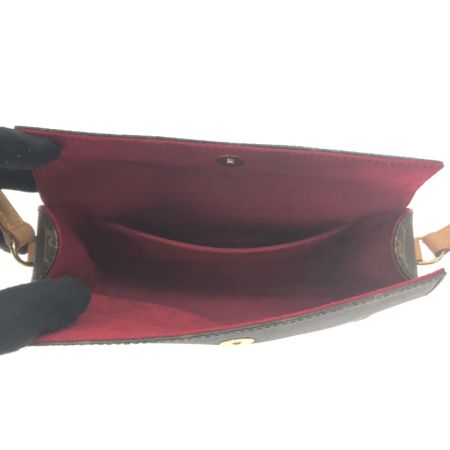  LOUIS VUITTON ルイヴィトン モノグラム レシタル ハンドバッグ M51900 ブラウン