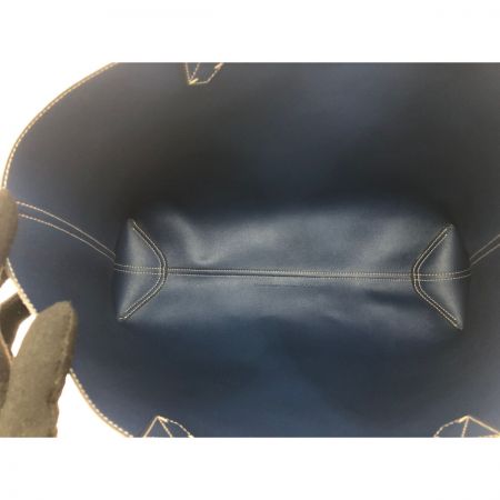  GUCCI グッチ レディース GGスプリーム リバーシブル トートバッグ 368568 ネイビー