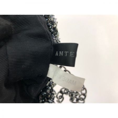  ANTEPRIMA アンテプリマ レディース 4WAYバッグ パーティーバッグ ポシェット クラッチバッグ ビーズ ブラック