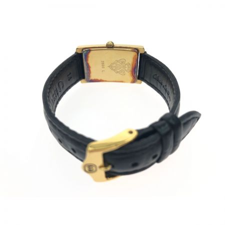  GUCCI グッチ レディース腕時計 クオーツ アナログ 裏蓋変色有 ベルト社外品 スクエアフェイス 2600L