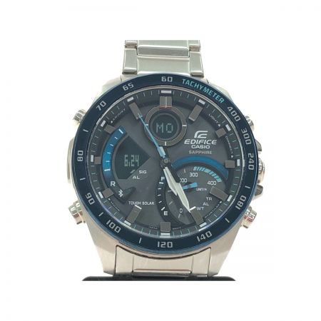  CASIO カシオ メンズ腕時計 アナデジ タフソーラー EDIFICE エディフィス モバイルリンク ECB-900