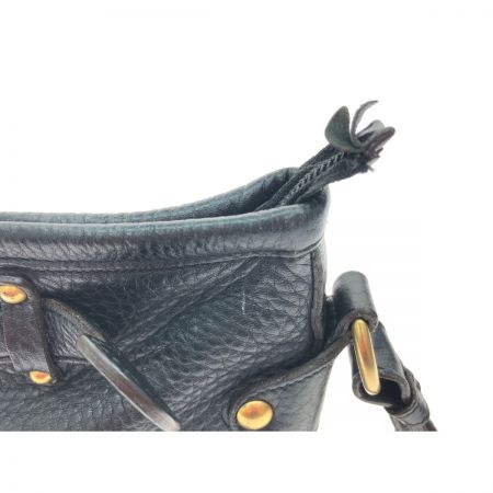  Salvatore Ferragamo サルヴァトーレフェラガモ レディース ショルダーバッグ ガンチーニ レザー AU-21 7291 ブラック