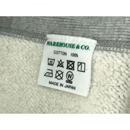  warehouse ウェアハウス スウェット SIZE M グレー