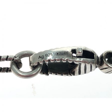  GUCCI グッチ ユニセックス ネックレス シルバー925 インターロッキング GGロゴ 17g 45cm 455307