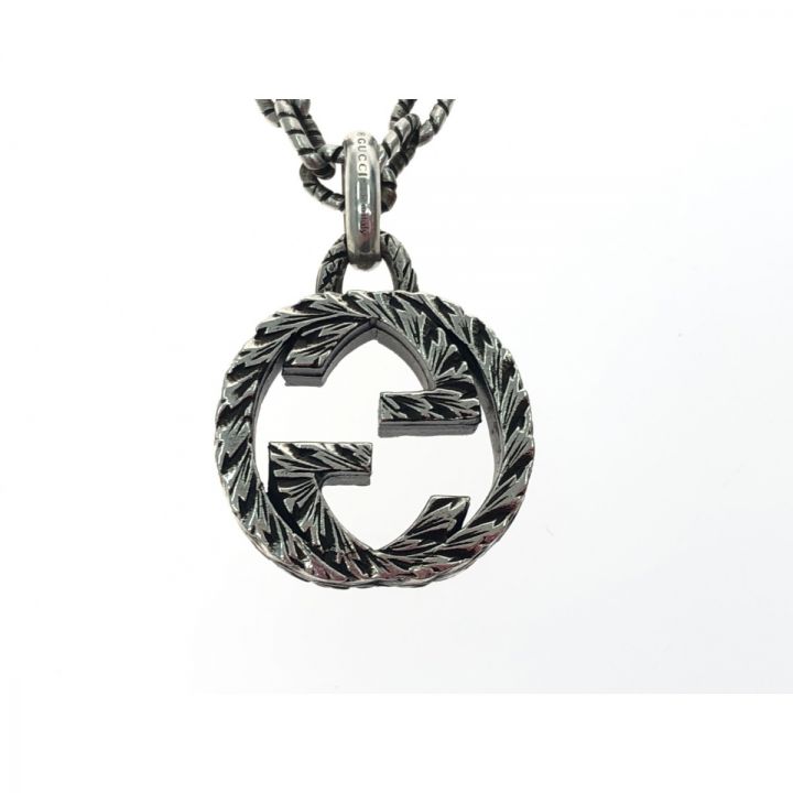 GUCCI グッチ ユニセックス ネックレス シルバー925 インター GUCCI グッチ ユニセックス ネックレス シルバー925 インター