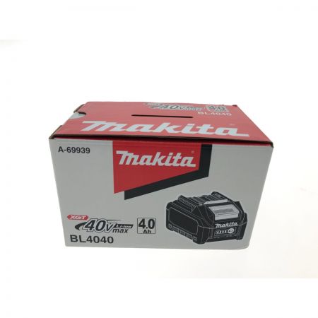  MAKITA マキタ 純正品 40Vmax 4.0Ah リチウムイオンバッテリー BL4040