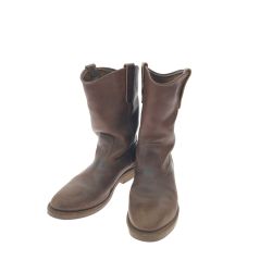 ▼▼ RED WING レッドウィング メンズブーツ 8.5インチE 26.5cm ペコスブーツ 8159 ブラウン Bランク