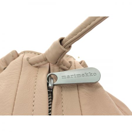  Marimekko マリメッコ レディース ショルダーバッグ Pikku Karla satin カルラ ピンク