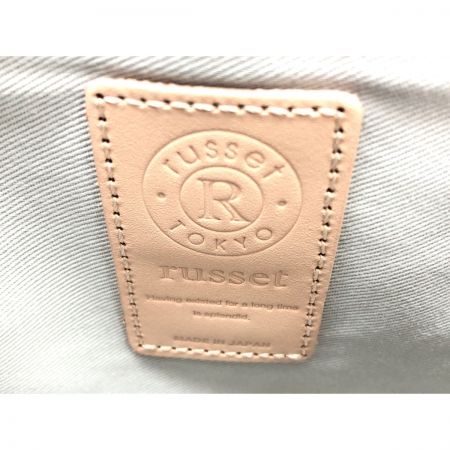  russet ラシット レディース トートバッグ ロゴ ドビーキャンバストート CE-1092 グレー