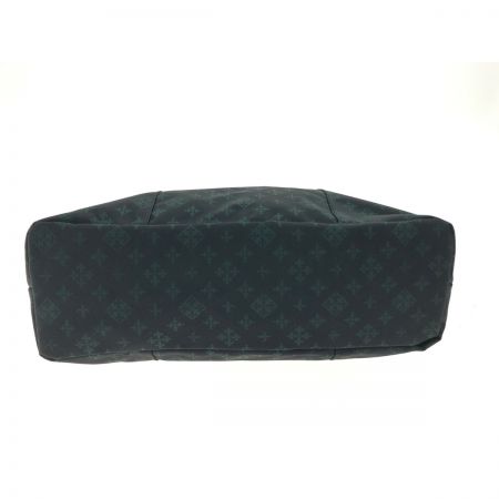  russet ラシット レディース ナイロン トートバッグ 総柄 ダークグリーン