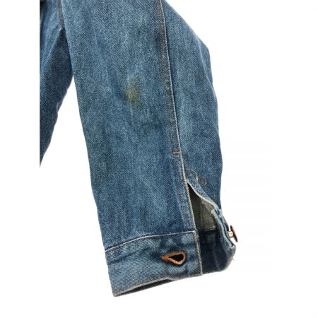  BETTY BOOP レディース デニムジャケット Gジャン BETTY BOOP AMERICAN TOONS SIZE M ブルー