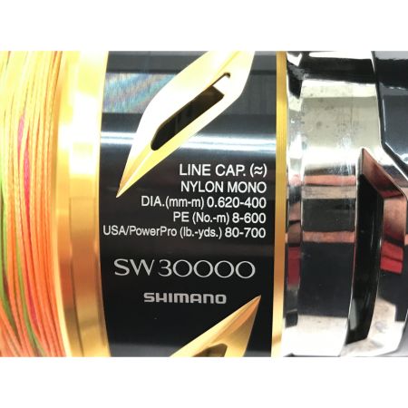  SHIMANO シマノ スピニングリール 20 ステラ SW30000 04082