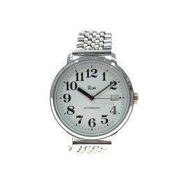 ▼▼ SEIKO セイコー メンズ腕時計 自動巻き ALBA Riki アルバ リキ デイト ベルト社外品 Y675C Aランク
