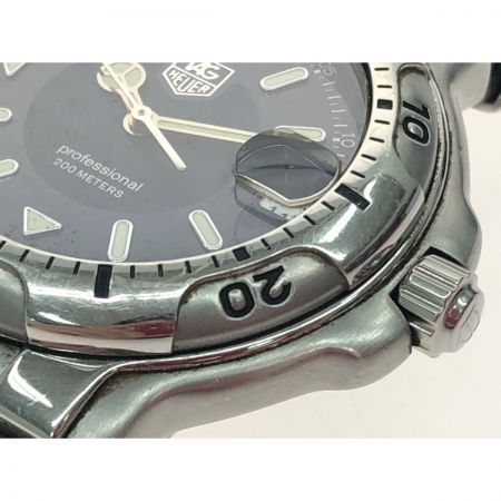 TAG HEUER タグホイヤー メンズ腕時計 クオーツ 6000シリーズ プロフェッショナル デイト WH1115-K1