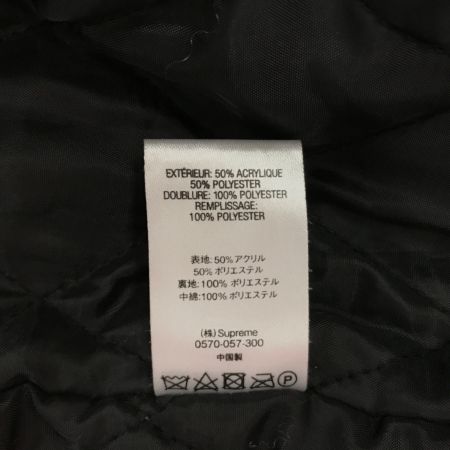  Supreme シュプリーム ダイヤモンド Fur Jacket SIZE S グレー×ブラック