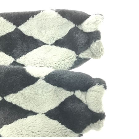  Supreme シュプリーム ダイヤモンド Fur Jacket SIZE S グレー×ブラック