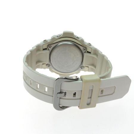CASIO カシオ ユニセックス 腕時計 ソーラー充電 デジアナウォッチ マルチバンド6 G-SHOCK AWG-M100SMW ホワイト
