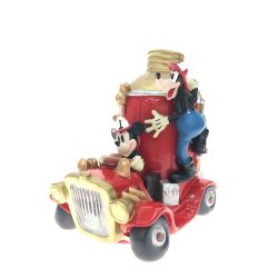 ▼▼ 加藤工芸  ディズニー Disney ミッキーの消防隊 ミッキーマウス グーフィー ドナルド 消防車 キーチェインボックス KD-80 Bランク