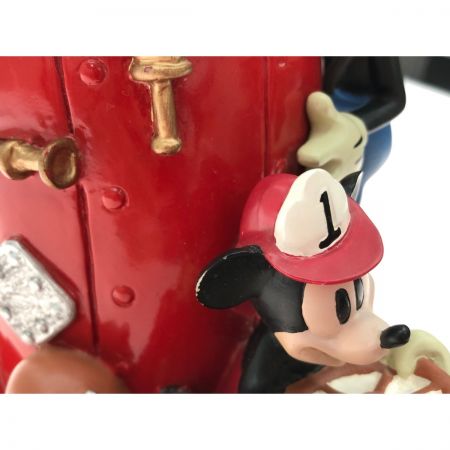  加藤工芸  ディズニー Disney ミッキーの消防隊 ミッキーマウス グーフィー ドナルド 消防車 キーチェインボックス KD-80