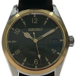 ▼▼ SEIKO セイコー メンズ腕時計 自動巻き プロスペックス アルピニスト デイト メカニカル SBDC138 Aランク