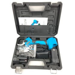 ▼▼ ZEXON ゼクソン 充電式電動剪定鋏 16.8V 2.0Ah ブラシレスモーター 上下刃交換タイプ ZJS-168 Sランク