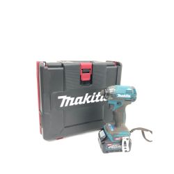 ▼▼ MAKITA マキタ 電動工具 インパクトドライバ コードレス 充電式 40V 充電器・充電池2個 ケース付 TD002GRDX ブルー Bランク