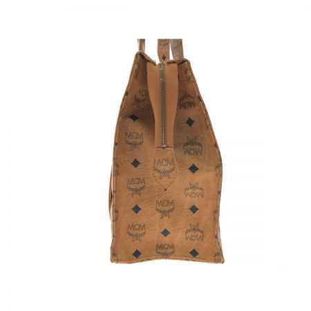  MCM エムシーエム トートバッグ ヴィセトス柄 ブラウン
