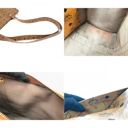  MCM エムシーエム トートバッグ ヴィセトス柄 ブラウン