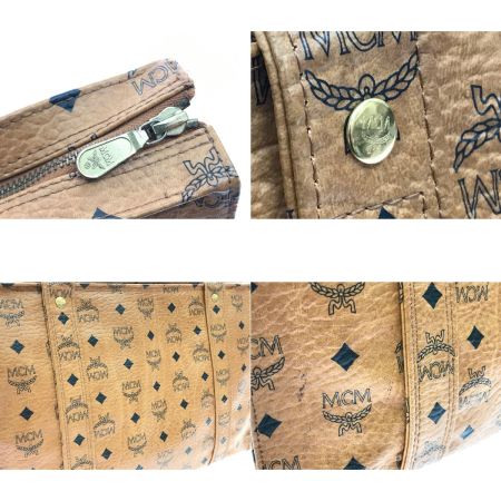  MCM エムシーエム トートバッグ ヴィセトス柄 ブラウン