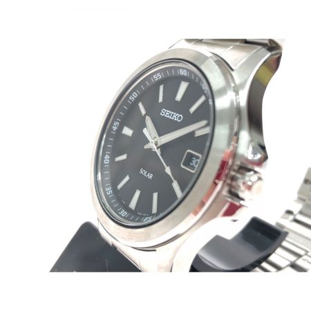  SEIKO セイコー メンズ腕時計 ソーラー充電 SOLAR ソーラー デイト V145-0BY0
