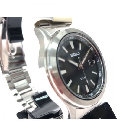 SEIKO セイコー メンズ腕時計 ソーラー充電 SOLAR ソーラー デイト V145-0BY0｜中古｜なんでもリサイクルビッグバン