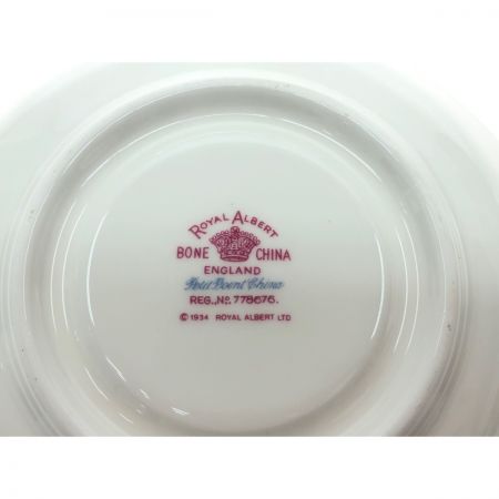  ROYAL ALBERT 洋食器 プチポワン ティーカップ&ソーサー 2客セット