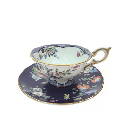 Wedgwood ウェッジウッド ワンダーラスト ミッドナイトガーデン ミッドナイト クレーン ティーカップ ＆ソーサー｜中古｜なんでもリサイクルビッグバン